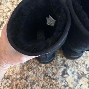 UGG Classic Black Suede Boots